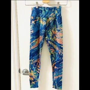 Brazil Wear XS Watercolor Workout Leggings